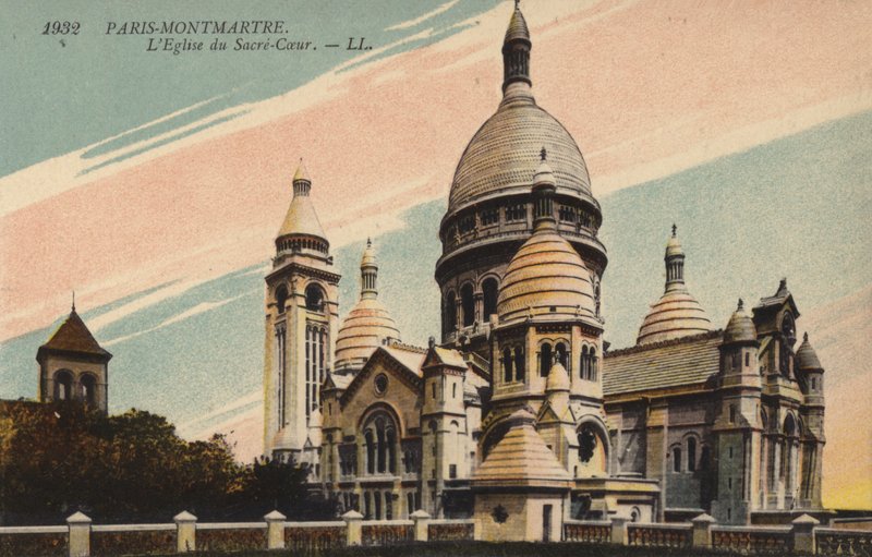 Paříž, Montmartre, Kostel Nejsvětějšího Srdce od French Photographer