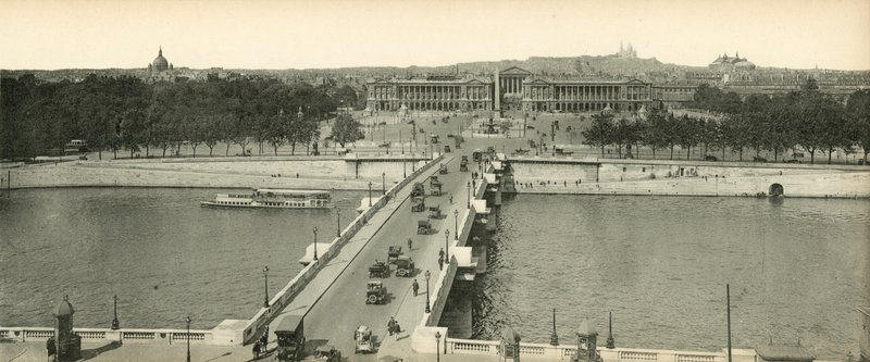 Paříž, Panorama Place de la Concorde, Concorde Place, Panorama od French Photographer