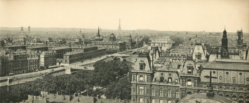 Paříž, Panorama osmi mostů, Osm mostů od French Photographer