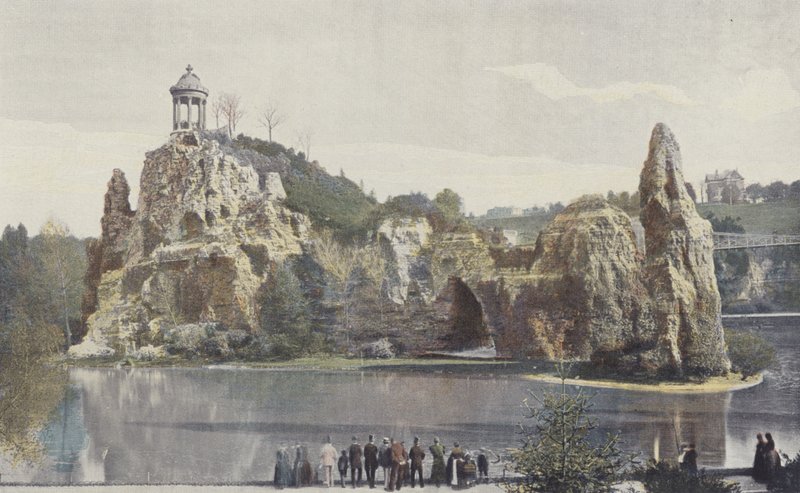 Paříž, park Buttes-Chaumont od French Photographer