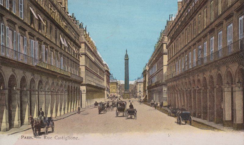 Paříž, Rue Castiglione od French Photographer