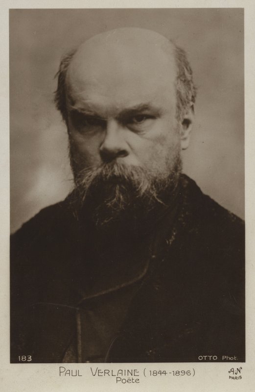 Paul Verlaine, francouzský básník od French Photographer