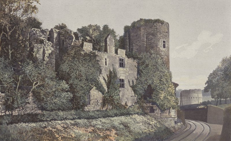 Perigueux, Chateau-Barrière a Tour de Vesone, pohled z lO od French Photographer