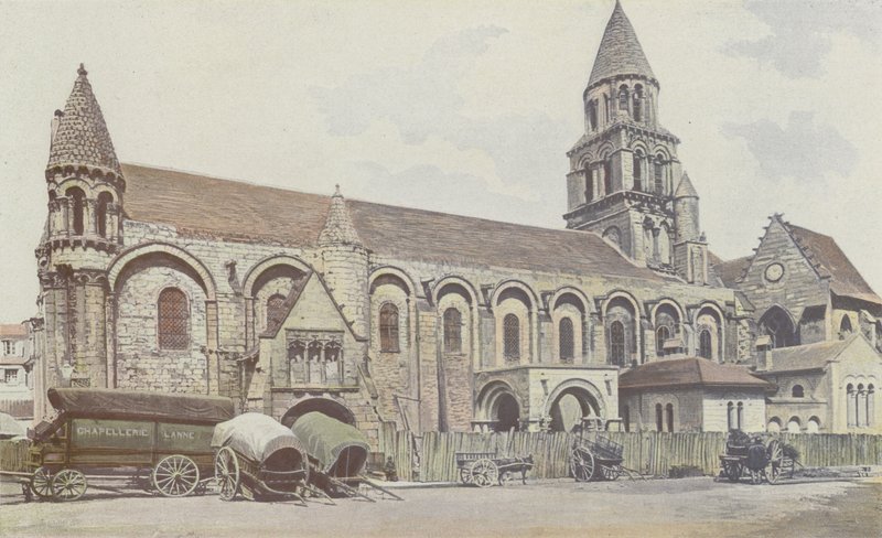 Poitiers, kostel Notre-Dame-la-Grande, jižní fasáda od French Photographer