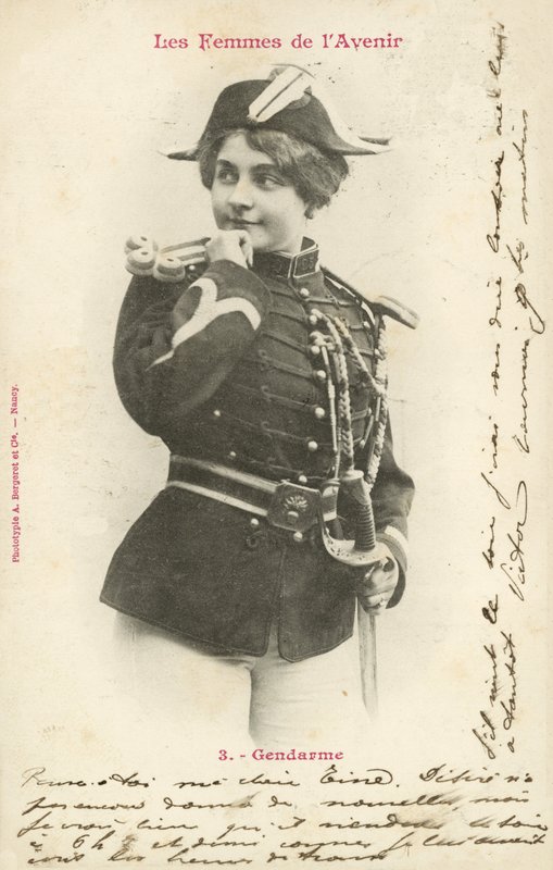 Policista, žena Budoucnosti od French Photographer