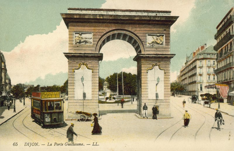 Porte Guillaume, Dijon od French Photographer