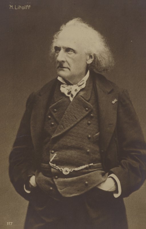 Portrét Henry Litolff od French Photographer
