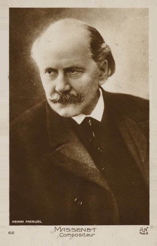 Portrét Julese Masseneta od French Photographer