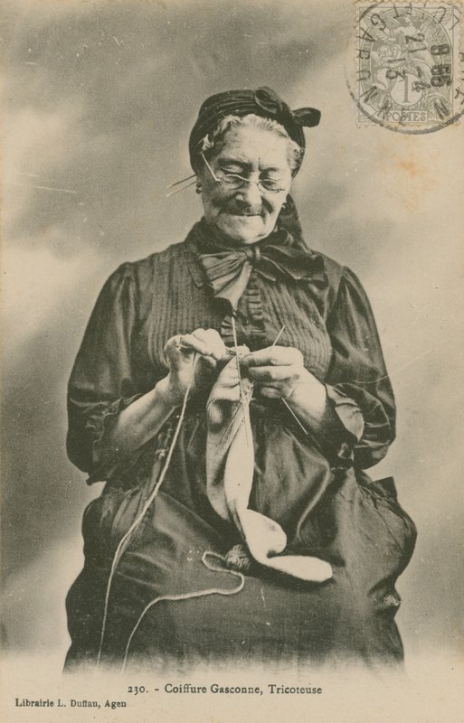 Pohlednice trikoty, odeslaná v roce 1913 od French Photographer