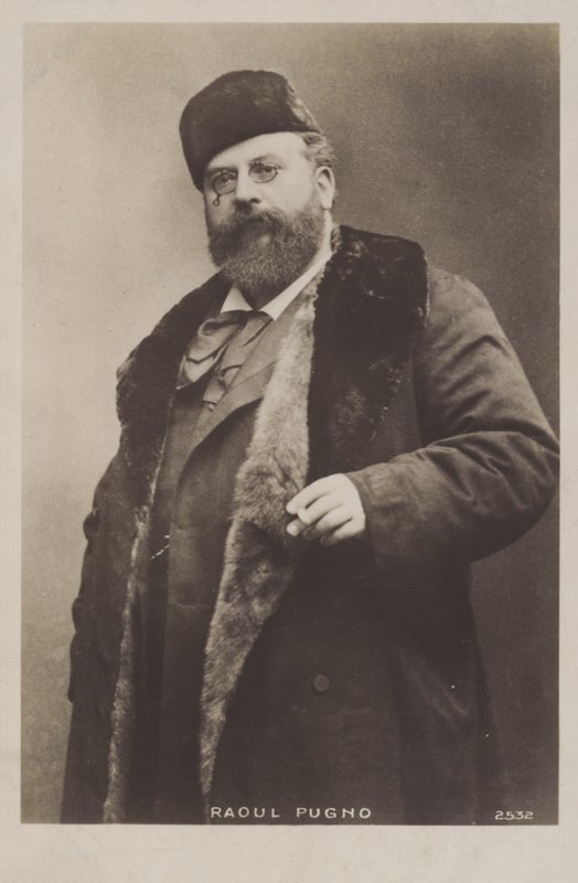 Raoul Pugno , francouzský skladatel, varhaník a klavírista od French Photographer