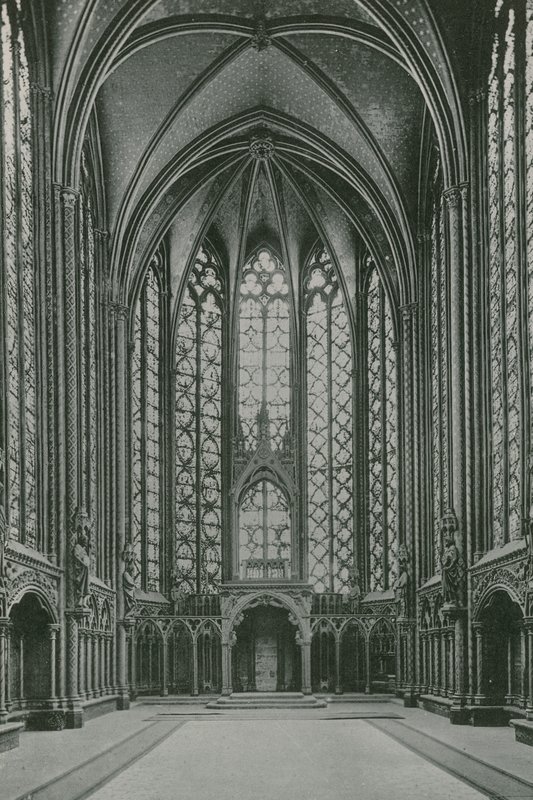 Relikviář ve Svaté kapli (fotogravura) od French Photographer