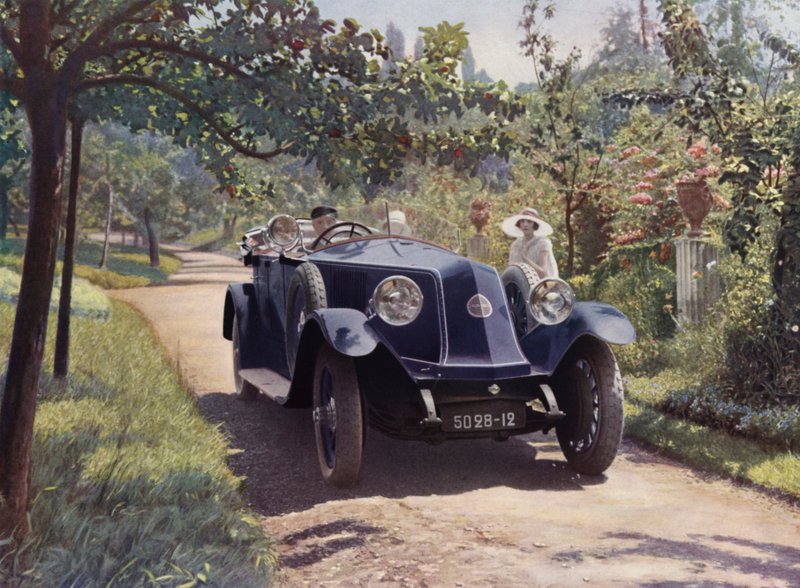 Renault, Torpedo "Sport", 40 HP 6 válců (barevné foto) od French Photographer
