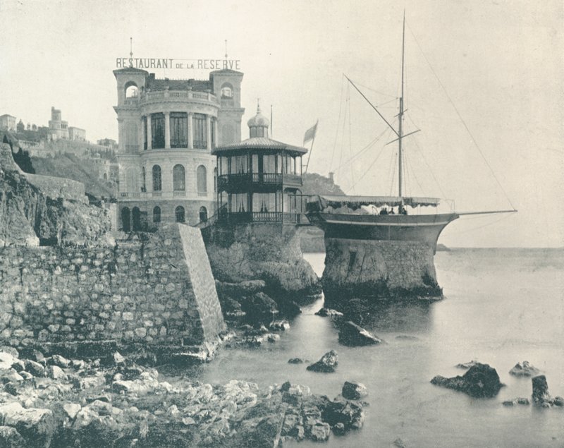 Restaurant of the Reserve (č/b foto) od French Photographer