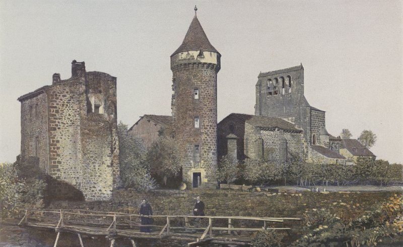 Roffiac, Kostel a věžička starého zámku, Společně S O od French Photographer