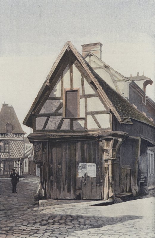 Romorantin, dům zvaný Porte St-Lambia od French Photographer