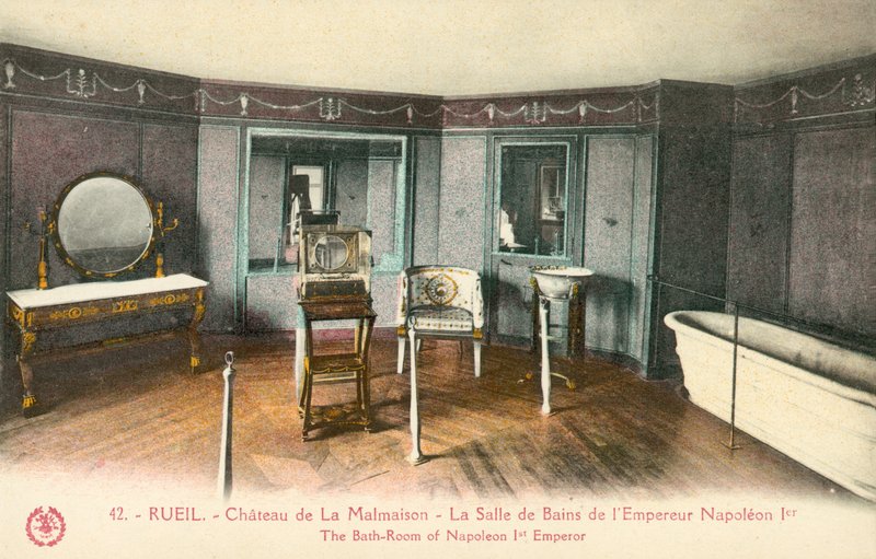 Rueil, Chateau De La Malmaison, Koupelna Napoleona I od French Photographer