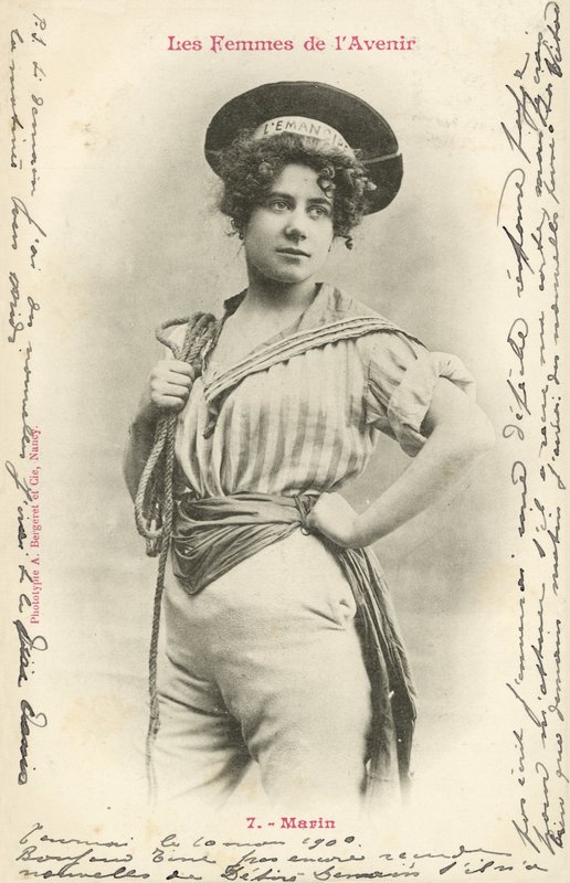 Námořník, žena Budoucnosti od French Photographer