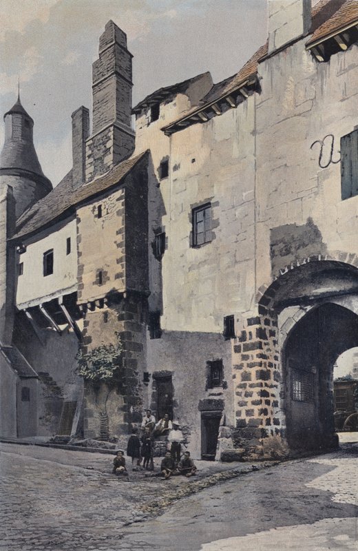 Saint-Benoit-du-Sault, městská brána a zvonice od French Photographer