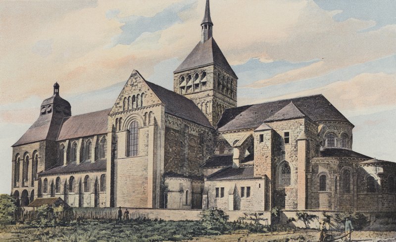 Saint-Benoit-sur-Loire, Abbey Church, Ensemble S od French Photographer