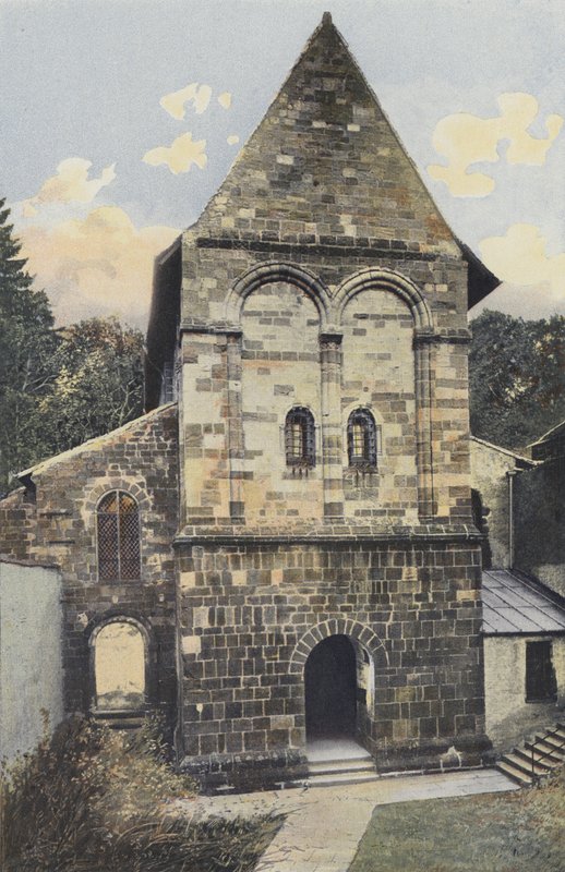 Saint-Die, kostel Notre-Dame, fasáda O od French Photographer
