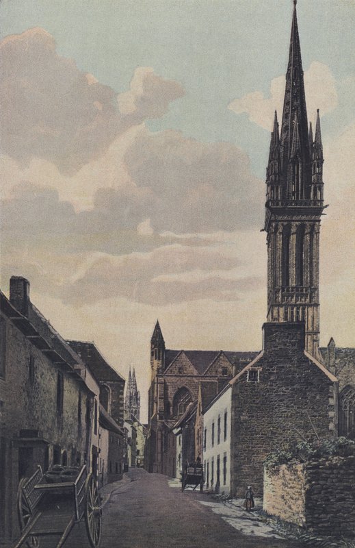 Saint-Pol-de-Leon, Creizker Church od French Photographer