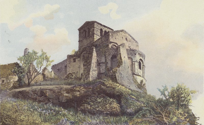 Saint-Romain-le-Puy, kostel od French Photographer
