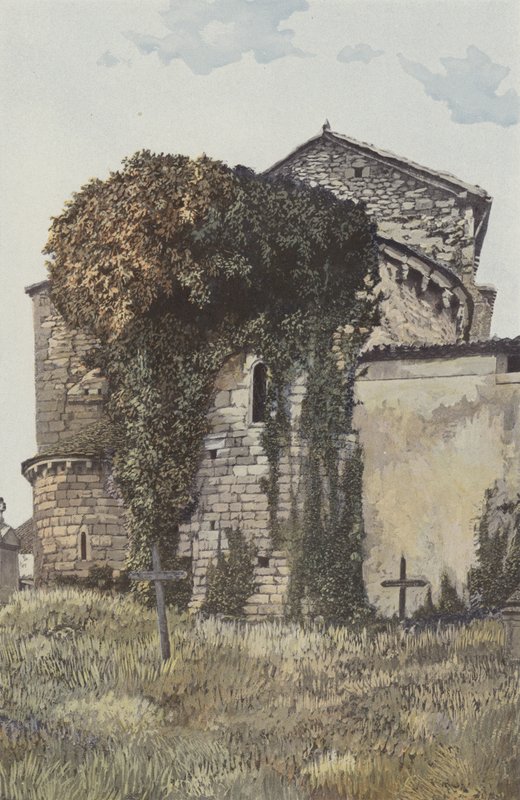 Svatý kříž, kostel, apsida od French Photographer