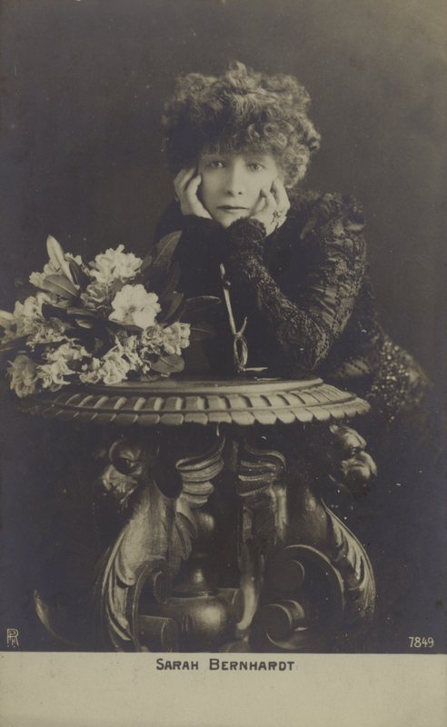 Sarah Bernhardt , francouzská herečka od French Photographer
