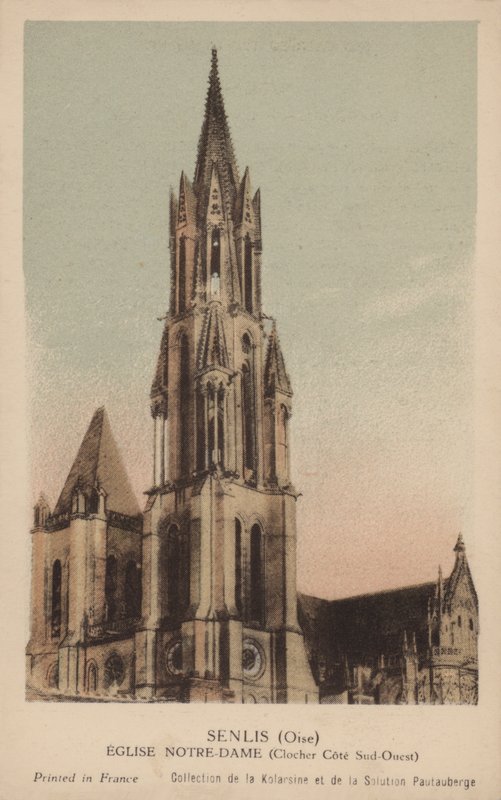 Senlis, kostel Panny Marie od French Photographer