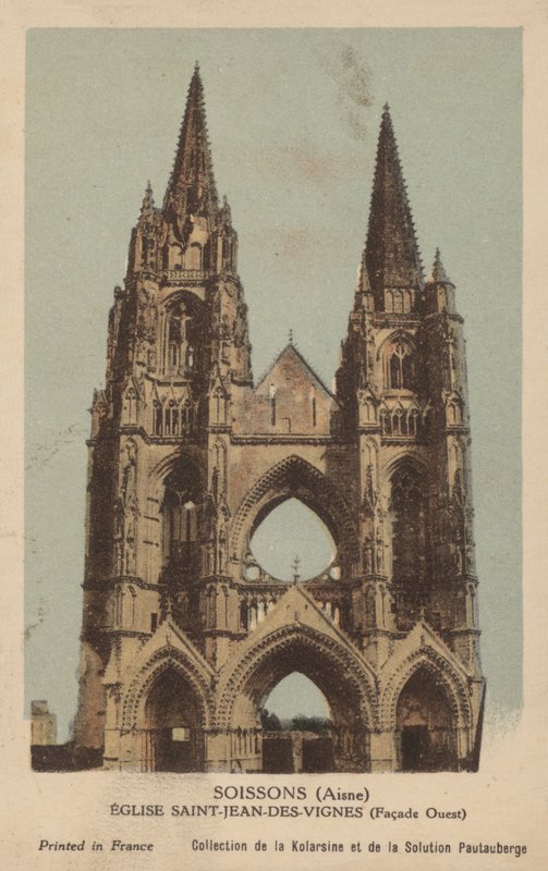 Soissons, kostel Saint Jean Des Vignes od French Photographer