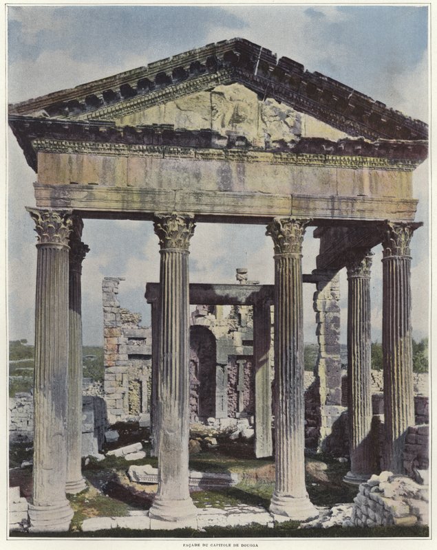 Kapitol v Dougga od French Photographer