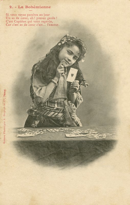 The Fortune Teller (č/b foto) od French Photographer