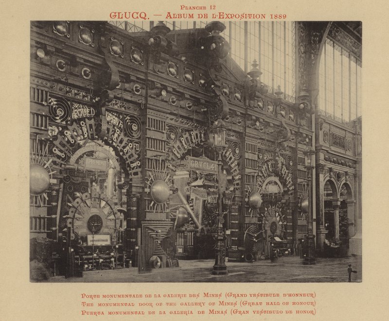 Monumentální dveře štoly dolů, Velká síň cti od French Photographer