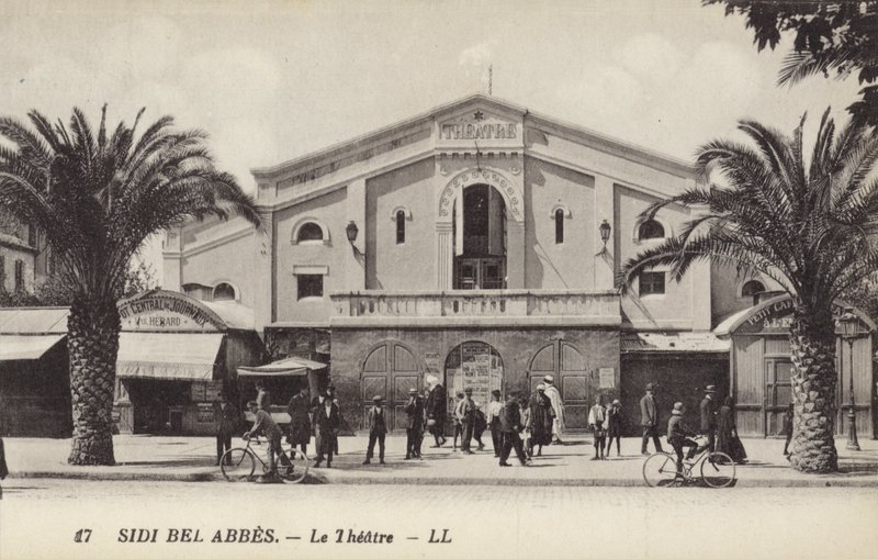 Divadlo, Sidi Bel Abbes, Alžírsko od French Photographer