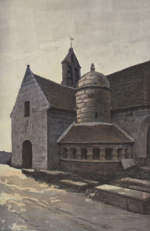 Tregastel, kostel a kostnice od French Photographer