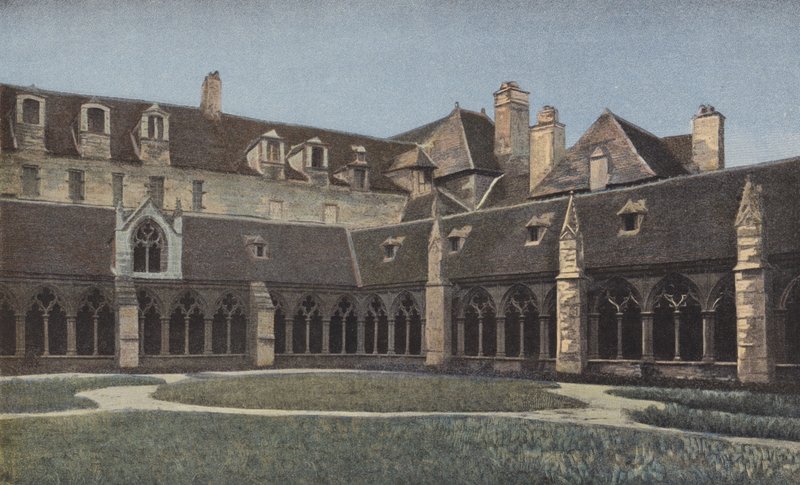 Treguier, klášter, vnitřní pohled od French Photographer
