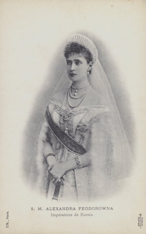 Carina Alexandra z Ruska (černobílá fotografie) od French Photographer