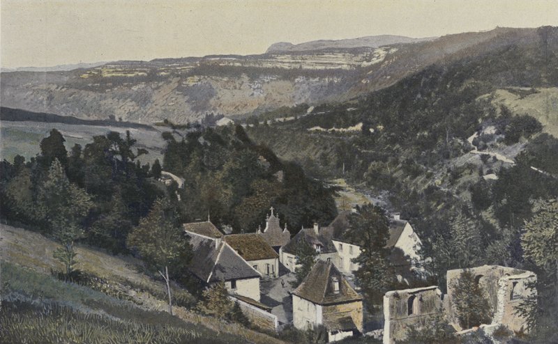 Vaucluse, Abbey Buildings od French Photographer