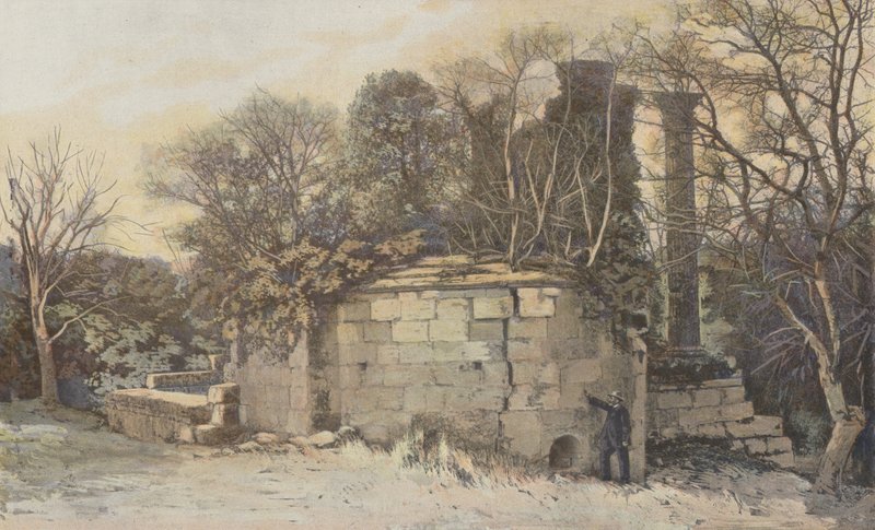 Vernegues, ruiny kaple Saint-Cesaire a chrám Maison-Basse od French Photographer