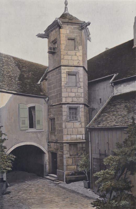 Vesoul, věžička Rue des Boucheries od French Photographer