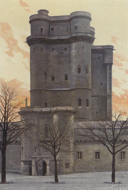 Vincennes, pevnost hradu od French Photographer