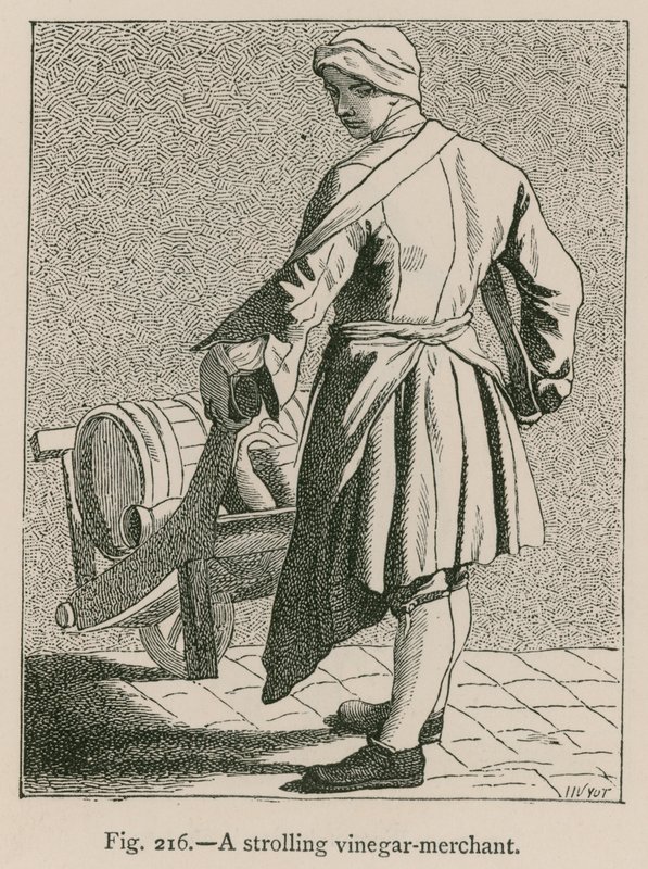Procházkový obchodník s octem od French School