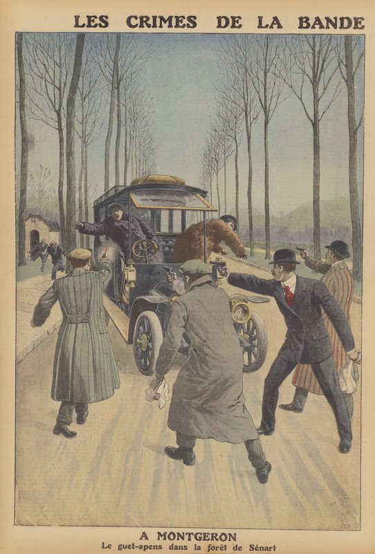 Gang ozbrojených lupičů krade auto ve francouzském Montgeronu od French School