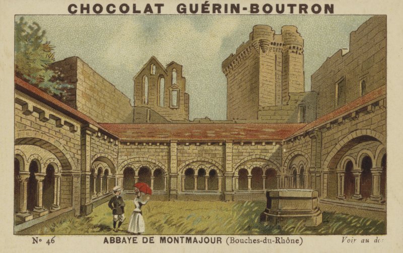Opatství Montmajour, Bouches-du-Rhone od French School