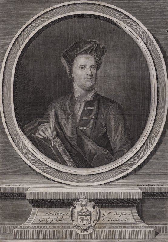 Abel Boyer , francouzský lexikograf a spisovatel od French School