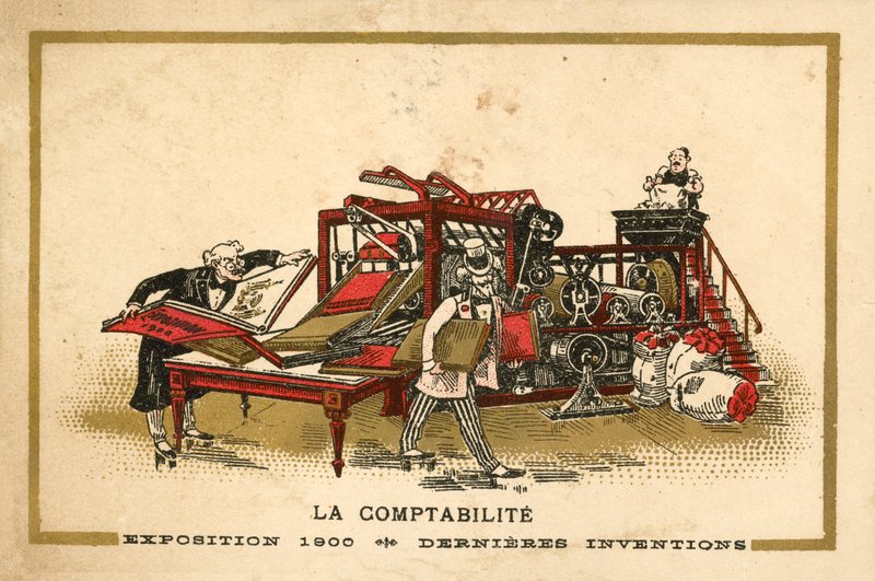 účetnictví (chromolitho) od French School