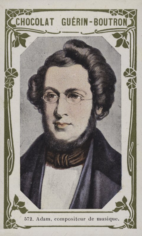 Adam, hudební skladatel (barevné foto) od French School