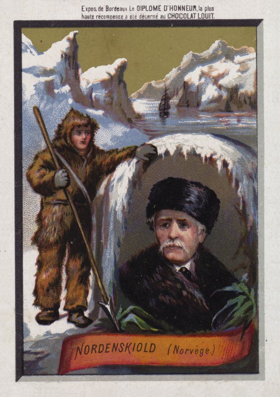 Adolf Erik Nordenskiold, finsko-švédský arktický průzkumník od French School