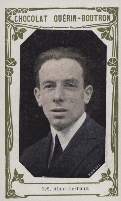 Alain Gerbault (barevná fotografie) od French School