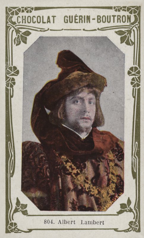 Albert Lambert (barevné foto) od French School